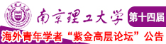 精品操逼南京理工大学第十四届海外青年学者紫金论坛诚邀海内外英才！